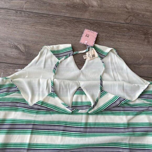 NWT Pink  Owl Striped Dress - Picture 12 of 12